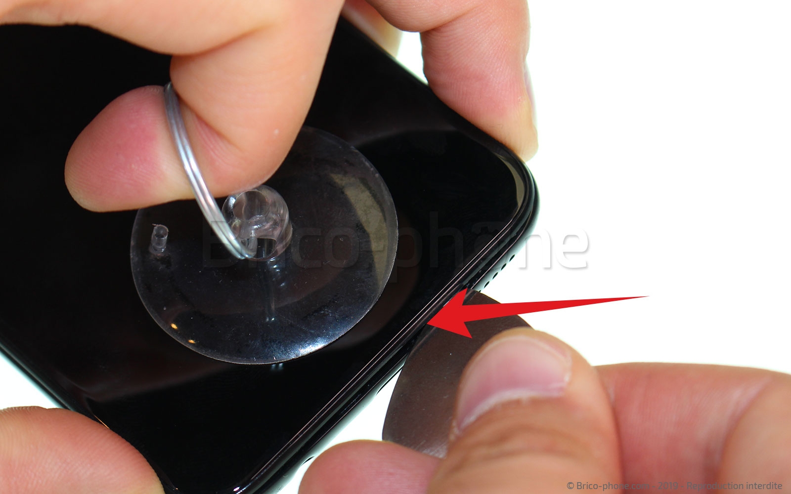 Changement de coque arrière sur Galaxy A20e photo 2